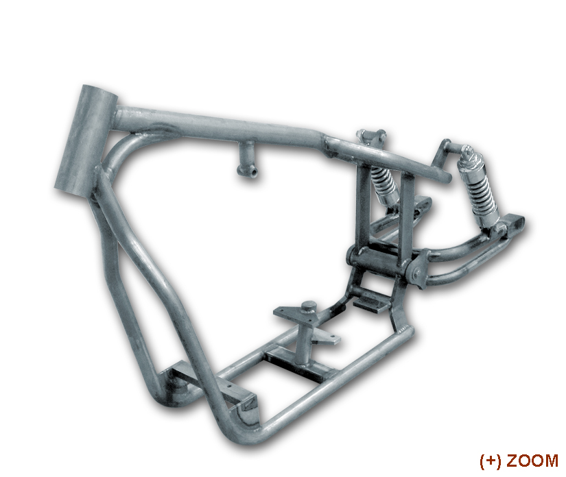 wishbone_swingarm_frame_1 Thompson Choppers Chopper and Motorcycle Frames Rolling Chassis
